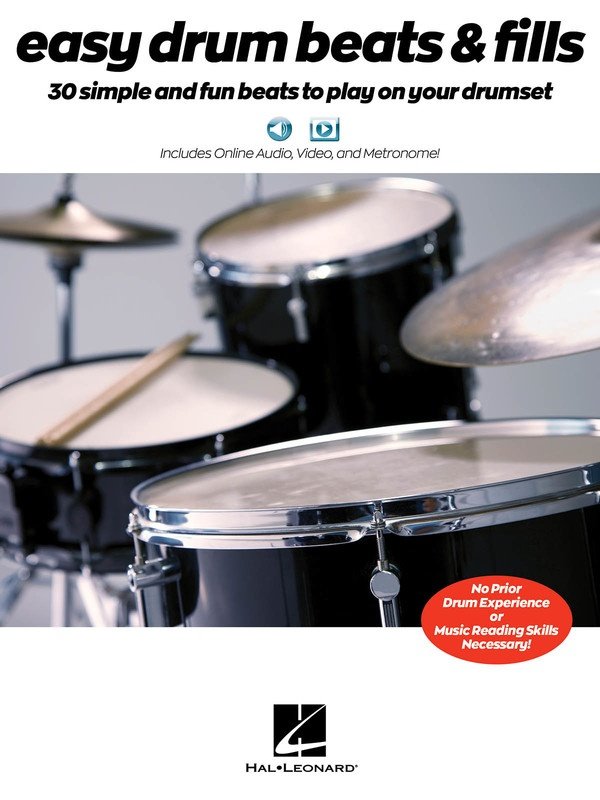 Easy Drum Beats & Fills — Book/Online Media (Hal Leonard)