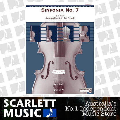 Sinfonia No 7 for String Orchestra, Grade 4 — view 2