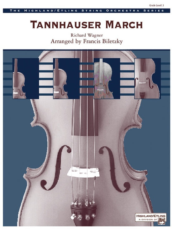 Tannhauser March String Orchestra Sheet Music Grade 3