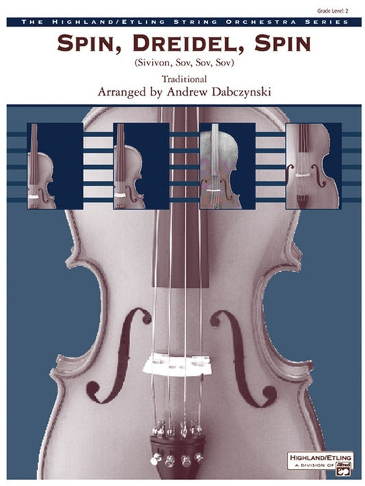 Spin Dreidel Spin String Orchestra Sheet Music