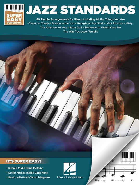 Jazz Standards — Super Easy Songbook (Hal Leonard)