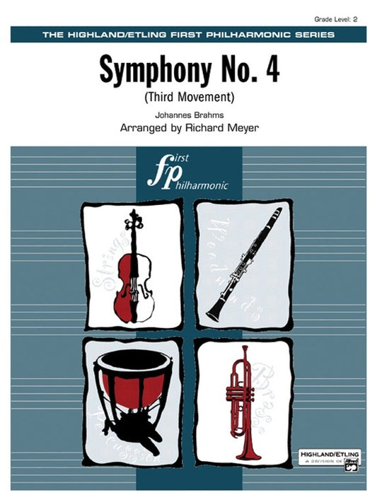 Symphony No 4 Full Orchestra Sheet Music
