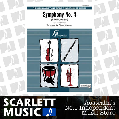 Symphony No 4 Full Orchestra Sheet Music — view 2