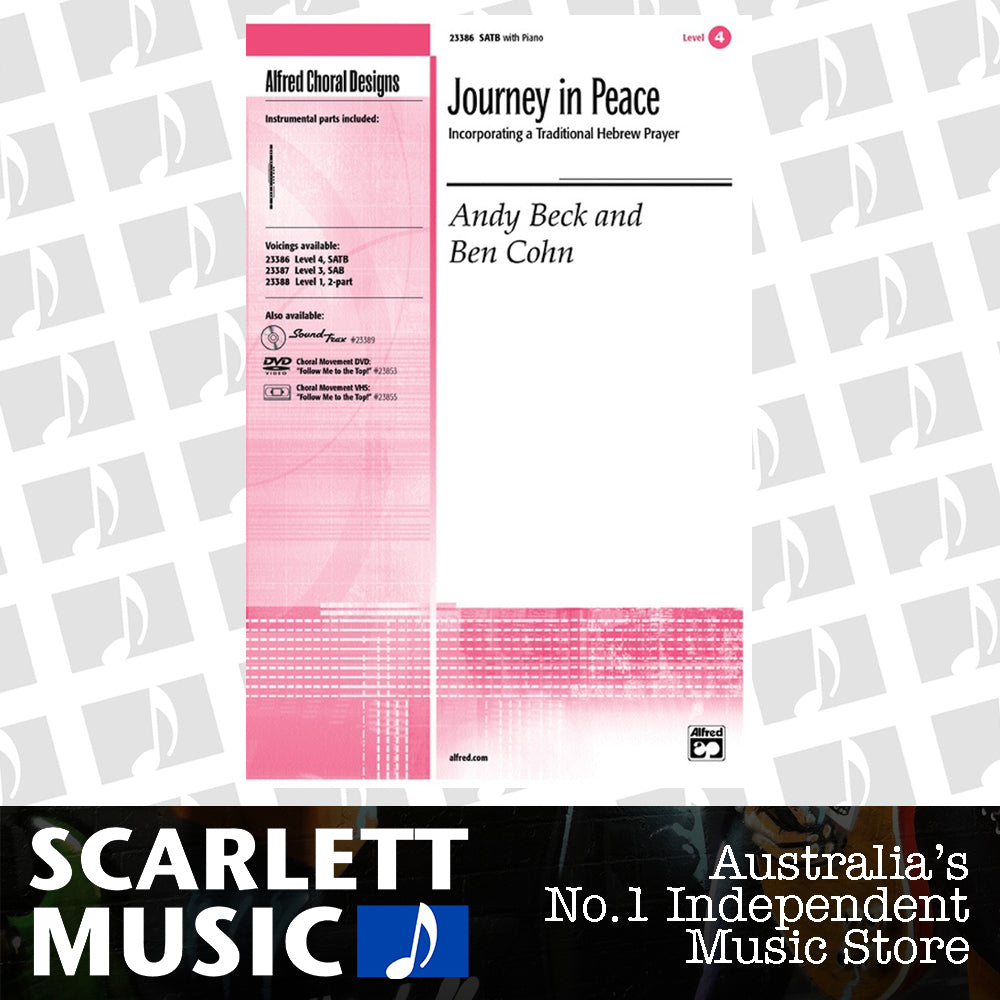 Journey In Peace SATB/Piano — view 2