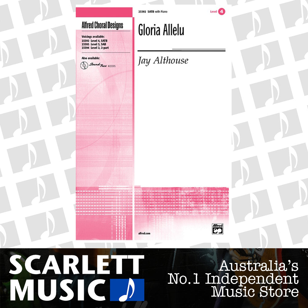 Gloria Allelu SATB — view 2