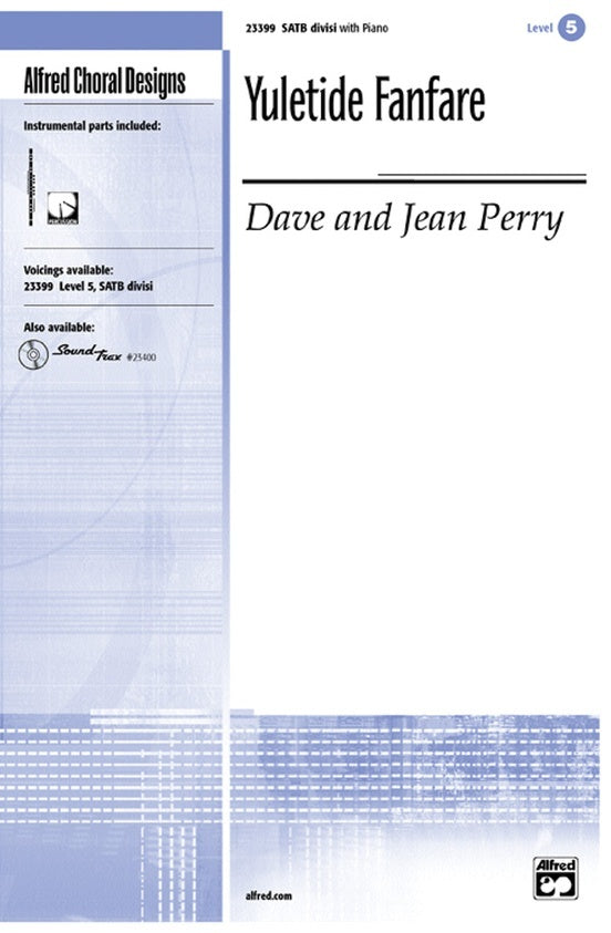Yuletide Fanfare SATB Piano Sheet Music
