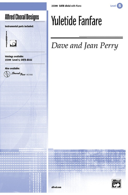 Yuletide Fanfare SATB Piano Sheet Music