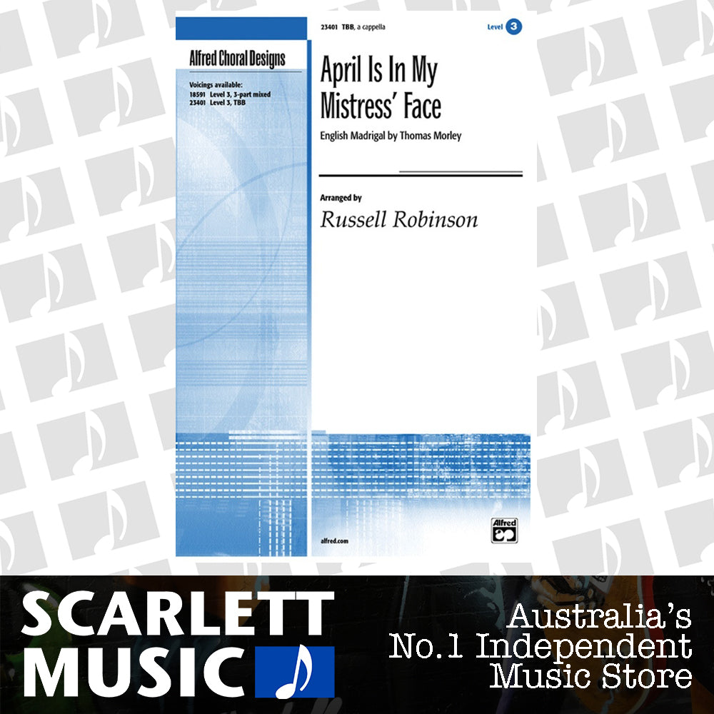 April Is In My Mistress Face TBB A Cappella — view 2