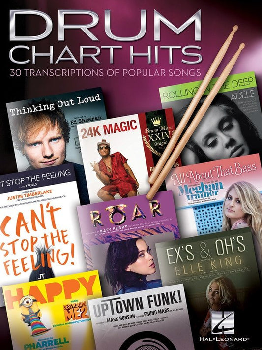 Drum Chart Hits (Hal Leonard)