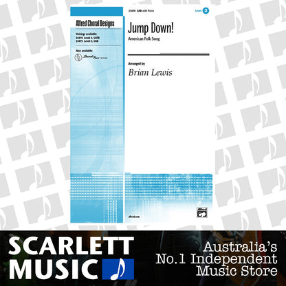 Jump Down SAB Arr Lewis — view 2