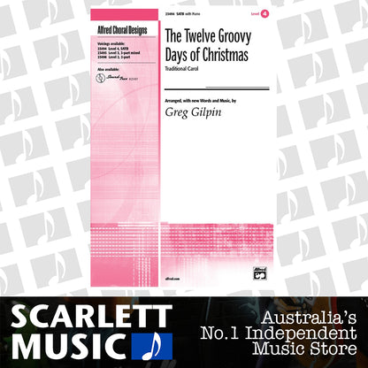 12 Groovy Days Of Christmas SATB Arr Gilpin — view 2