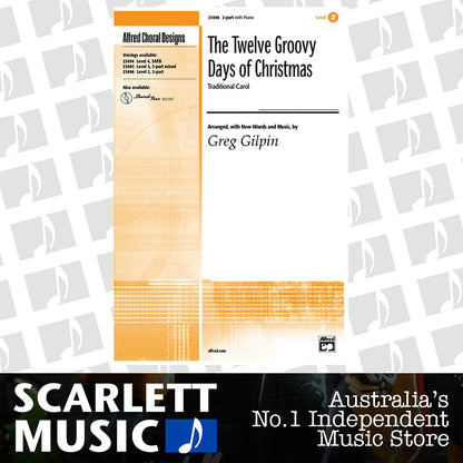 12 Groovy Days Of Christmas 2 Part Arr Gilpin — view 2