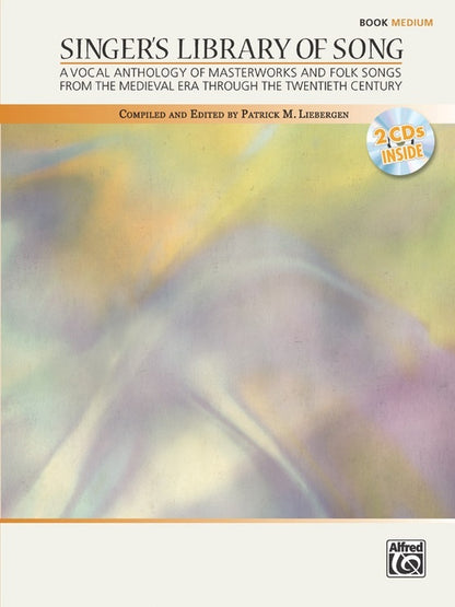 Singers Library of Song Medium Voice Book with CD