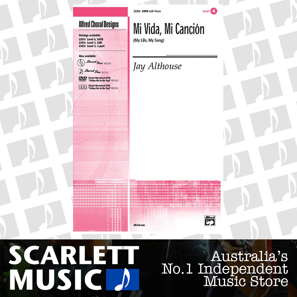 Mi Vida Mi Cancion SATB — view 2
