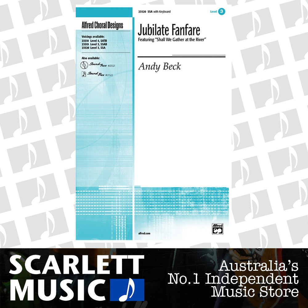 Jubilate Fanfare SSA W/Kbd — view 2