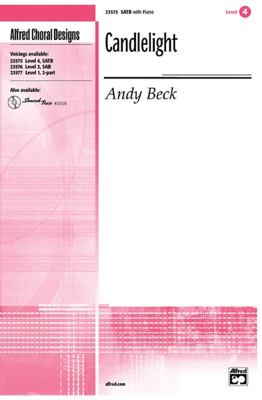 Candlelight SATB Choral Sheet Music