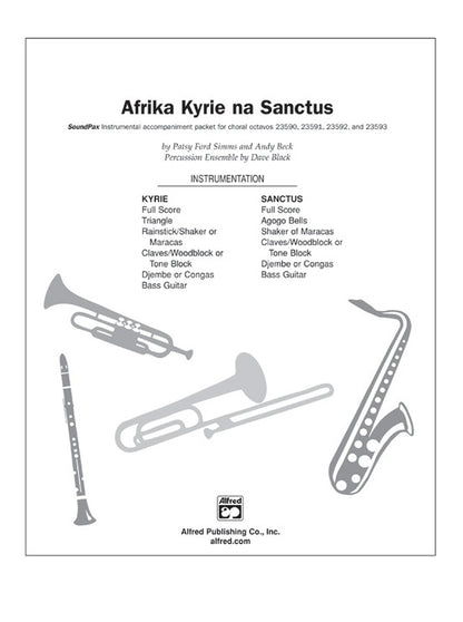 Afrika Kyrie Na Sanctus SPX Choral Sheet Music