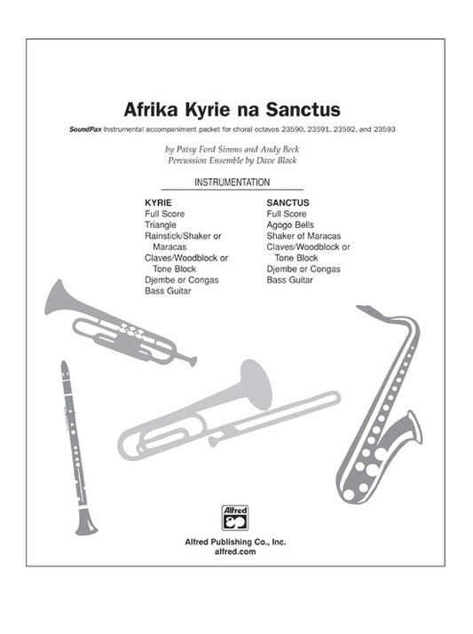 Afrika Kyrie Na Sanctus SPX Choral Sheet Music