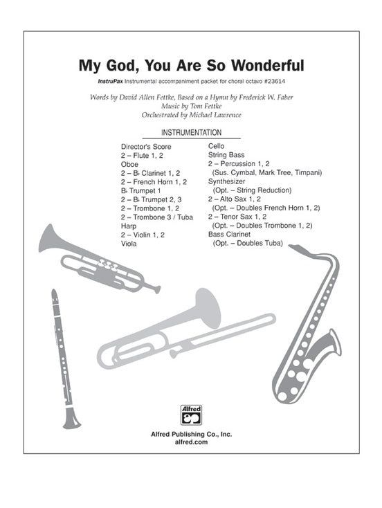 My God You Are So Wonderful Instrupax