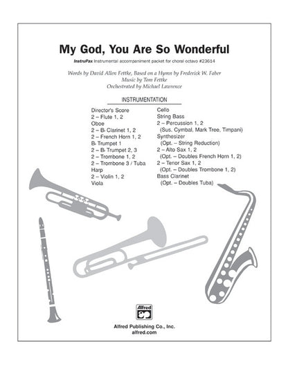 My God You Are So Wonderful Instrupax