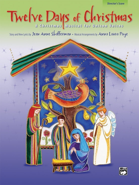 Twelve Days of Christmas Directors Score - Choral Sheet Music for 2 Part Treble/SA Unison