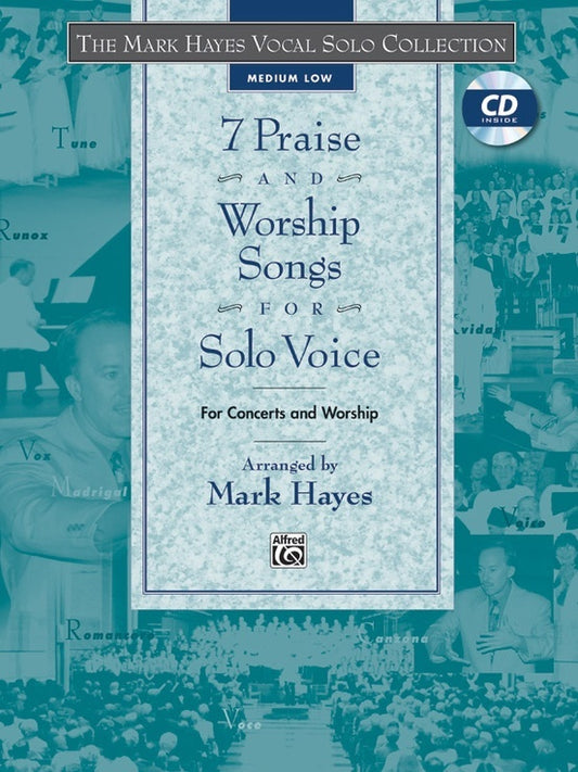Praise & Worship Songs 7 Solo Voice Book/CD Med/Low