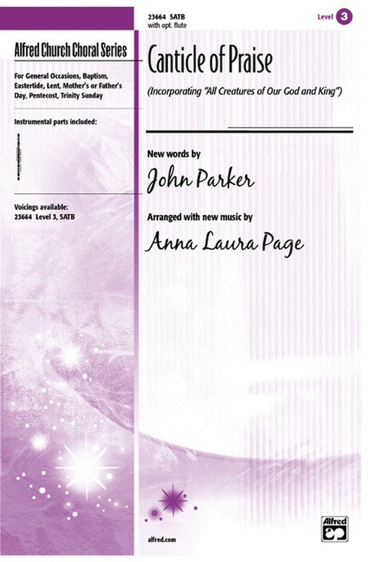 Canticle Of Praise SATB