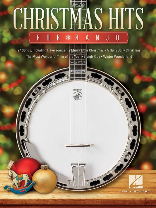 Christmas Hits for Banjo — Banjo TAB with Lyrics & Chords (Hal Leonard)