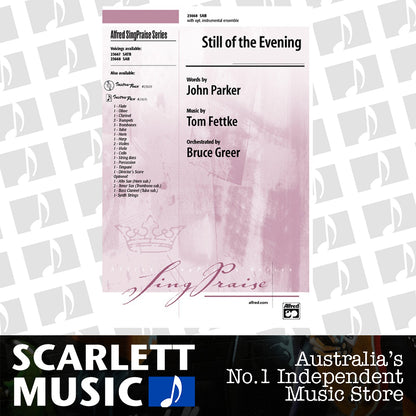 Still of the Evening SAB Choral Sheet Music — view 2