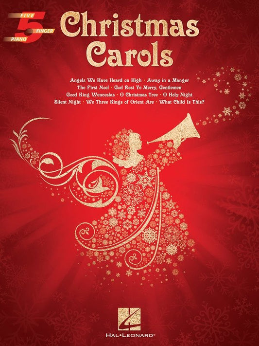 Christmas Carols for 5 Finger Piano with Lyrics (Hal Leonard)