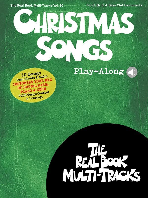 Christmas Songs Play-Along Vol. 10 — Book/Online Media (Hal Leonard) — The Real Book Multi-Tracks