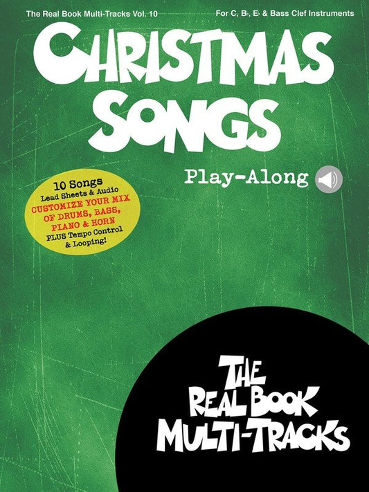 Christmas Songs Play-Along Vol. 10 — Book/Online Media (Hal Leonard) — The Real Book Multi-Tracks