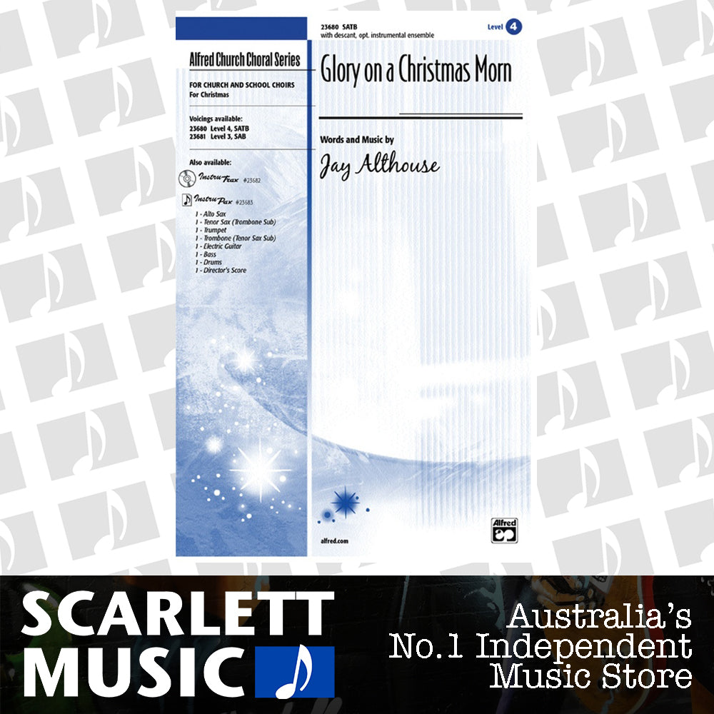 Glory On A Christmas Morning SATB — view 2