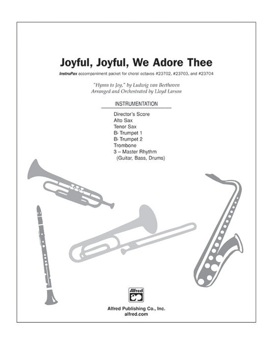 Joyful Joyful We Adore Thee Instrupax