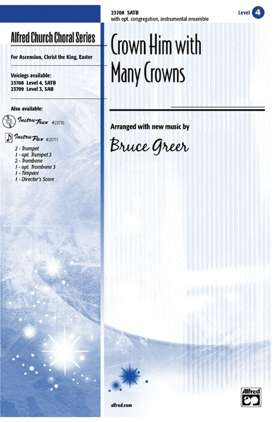 Crown Him With Many Crowns SATB