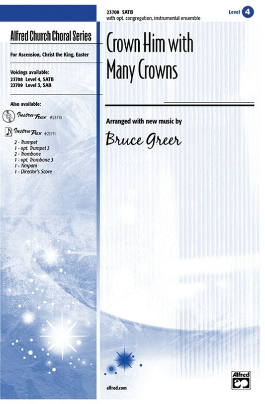 Crown Him With Many Crowns SATB