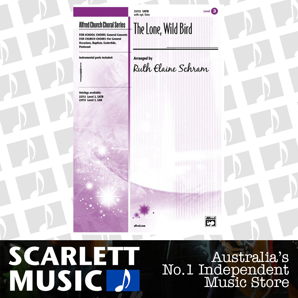 Lone Wild Bird SATB — view 2