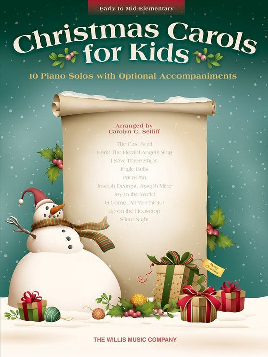 Christmas Carols for Kids — Piano (Willis Music)