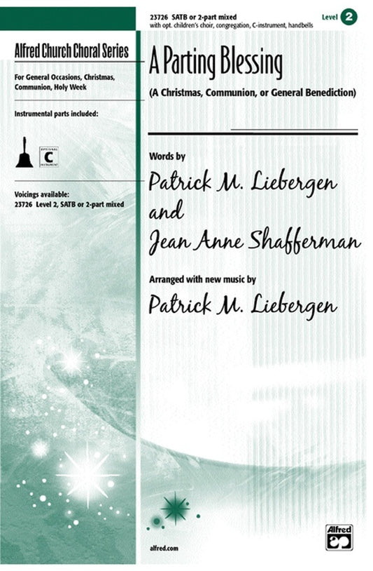 Parting Blessing SATB 2 Part Mixed