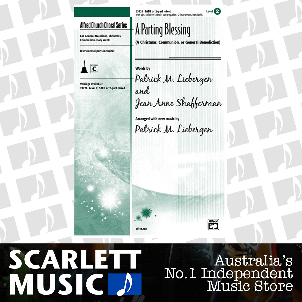Parting Blessing SATB 2 Part Mixed — view 2