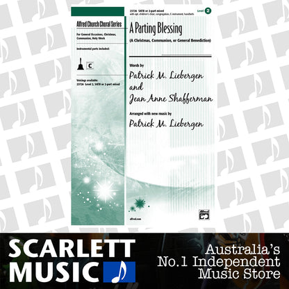 Parting Blessing SATB 2 Part Mixed — view 2