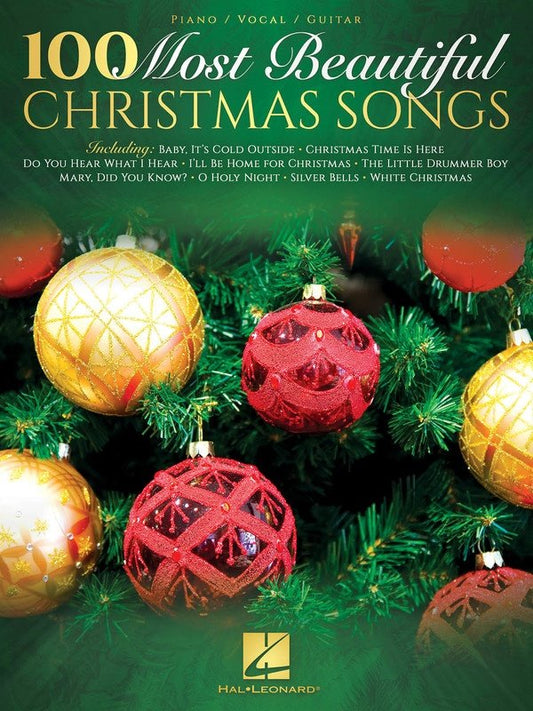 100 Most Beautiful Christmas Songs — Piano/Vocal/Guitar (Hal Leonard)