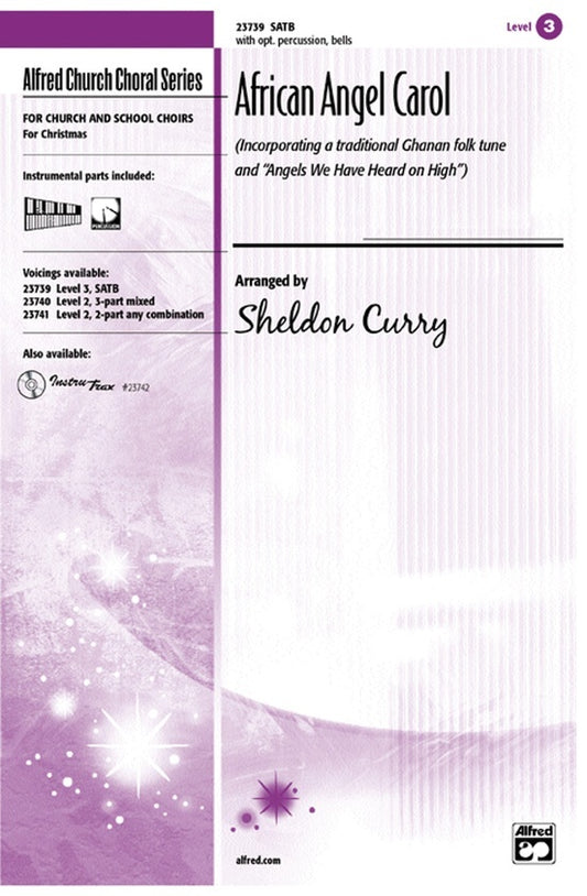 African Angel Carol SATB Choral Sheet Music