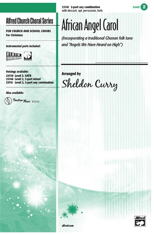 African Angel Carol 2 Part Any Combo Choral Sheet Music