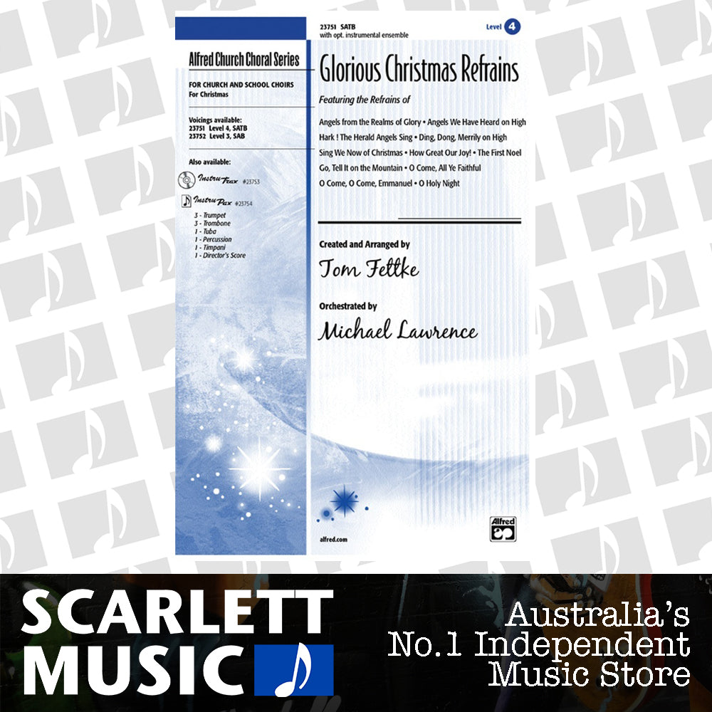 Glorious Christmas Refrains SATB — view 2