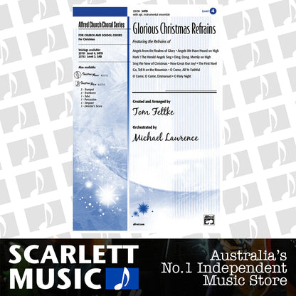 Glorious Christmas Refrains SATB — view 2