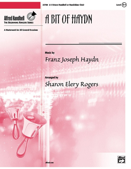 Bit of Haydn Handbell Sheet Music 2-3 Octave Arranged by Elery Rogers