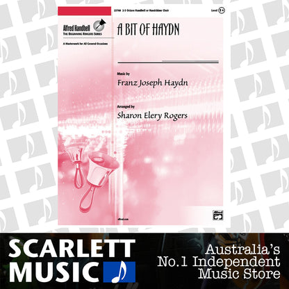 Bit of Haydn Handbell Sheet Music 2-3 Octave Arranged by Elery Rogers — view 2