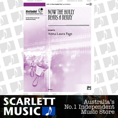 Now The Holly Bears A Berry Handbells — view 2