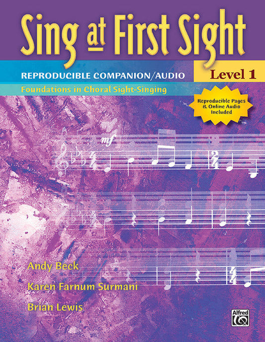 Sing at First Sight Level 1 Book and CD